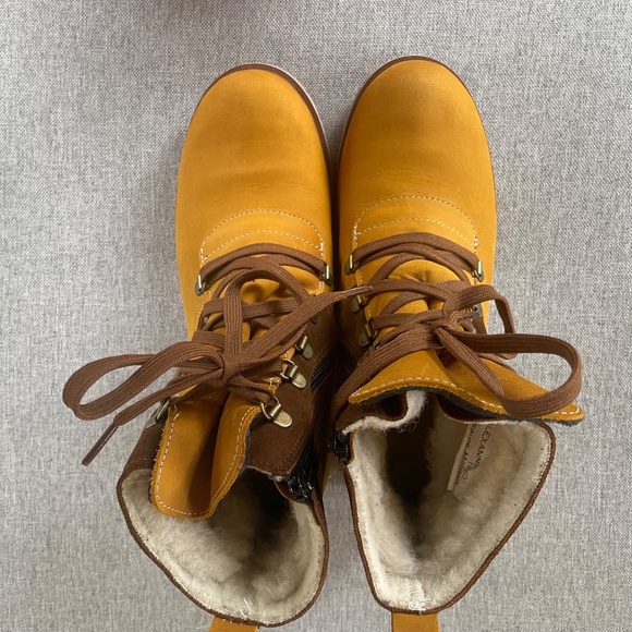 *PRICE DROP* Saute Mouton Suede + Wool-lined Ankle Boots - Size 40 / 9 - EUC - Picture 3 of 16